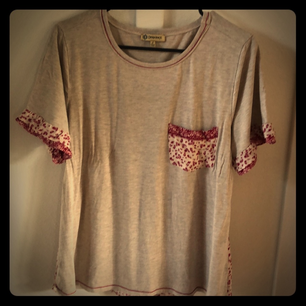 Democracy floral shirt